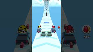 New Game  Merge Car Run  Evolution Race  Gameplay AndroidIOS 2024shorts games gameplay [upl. by Aisemaj]