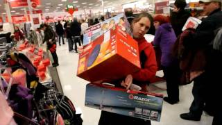 Black Friday shoppers go crazy in Utah [upl. by Luwana639]