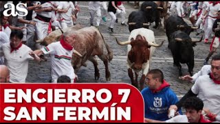 SÉPTIMO ENCIERRO de SAN FERMÍN [upl. by Slinkman12]