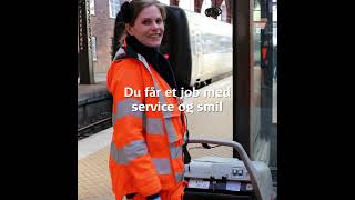 Servicemedarbejder i Stationsservice DSB [upl. by Lory]