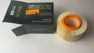 Hiflofiltro Air Filter  HFA7910 BMW  BMW R1150GS air filter [upl. by Slaby]