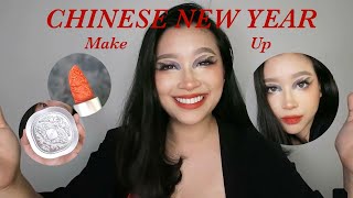 CHINESE NEW YEAR MAKE UP INSPIRATION with Florasis Beauty [upl. by Orodoet]