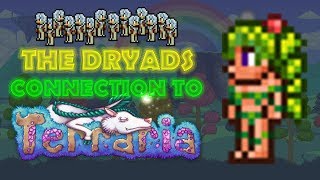 THE DRYADS CONNECTION TO TERRARIA  Lore Store [upl. by Okimik]