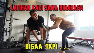 LATIHAN KAKI SAMA BINARAGA BISAAAA TAPI [upl. by Gerius]