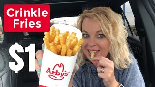 Arby’s Crinkle Fries Review [upl. by Lorollas80]