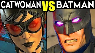 BATMAN Vs CATWOMAN  BOSS FIGHT Batman Telltale Season 2 Episode 5 All Choices amp Outcomes [upl. by Peckham]