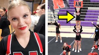 FIRST HIGH SCHOOL CHEER COMPETITION OF THE SEASON [upl. by Frentz]