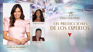 Las favoritas al Miss Universo 2024  Predicciones de los Expertos  Telemundo [upl. by Oirevlis]