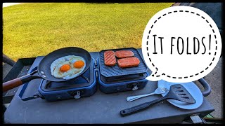 Putting The 2 Burner Folding Camping Stove To The Test [upl. by Iggy]