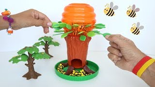 TotoyKids El juego de la Colmena de Abejas en el Árbol Niños contra Niñas Quién ganará [upl. by Ennoved]