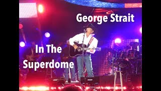 George Strait In The Superdome  30 Minutes With The King [upl. by Sholley]