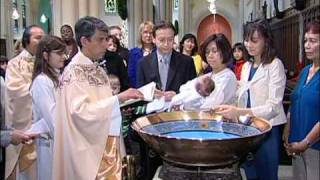 Baby Water Baptism Ceremony at Catholic Church  Toronto Videographer [upl. by Vadim]