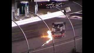 Fatal ARCA Crash at Charlotte [upl. by Aratehs]