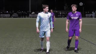 PLAY OFF SEMI FINAL Highlights AFC Stoneham vs Baffins Milton Rovers [upl. by Laeira]