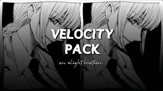 Popular Velocity Pack on Alight Motion  make a velocity edit with me  Link  XML File  Moonie [upl. by Thelma17]