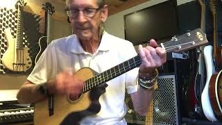 Eddie Rabbitt  I love a rainy night Uke Cover IMG 6873 [upl. by Ackler860]