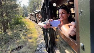 Sarganska Osmica Narrow Gauge Railway in Serbia  Full ride in 4K HDR [upl. by Nylirak595]