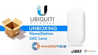 Unboxing NanoStation 5AC Loco [upl. by Tebasile]