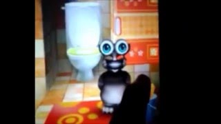 creepy my talking tom glitch [upl. by Euqinobe]