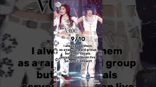 rating ‘HOWLING’ by XG xg kpop edit viral cocona chisa [upl. by Hachmann]