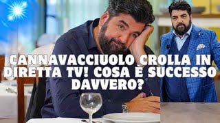 Cannavacciuolo CROLLA in diretta TV Cosa è successo davvero [upl. by Alexio]