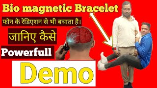 Bio magnetic bracelet Demo EBiotorium powerfull product Results Viral video bio magnetic product [upl. by Magee]