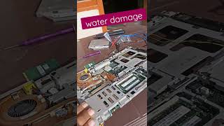 water damaged laptop repair kese kre repair [upl. by Enneles]