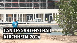 See wird gefüllt Landesgartenschau Kirchheim 2024 nimmt weiter Form an [upl. by Alin]