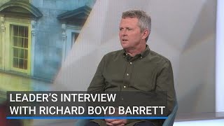 Leader’s Interview with Richard Boyd Barrett [upl. by Enimasaj]