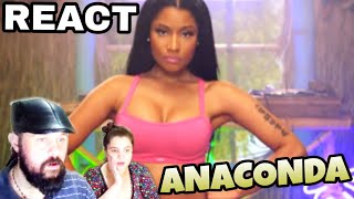 REAGINDO NICKI MINAJ  ANACONDA REACT [upl. by Allene]