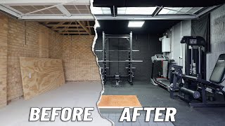 Complete Home Gym Transformation Start to Finish [upl. by Loraine]