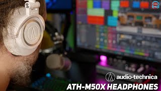 AudioTechnica ATHM50X Headphones  REVIEWED 🎧 [upl. by Brookes]