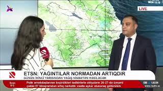 ETSN Yağıntılar normadan artıqdır  Real TV [upl. by Lzeil702]