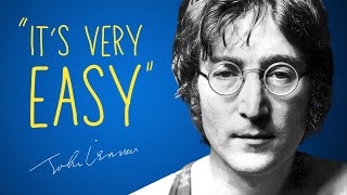 John Lennons EASY Songwriting Formula [upl. by Nowed]