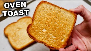 How To Make Toast in the Oven [upl. by Yemar]