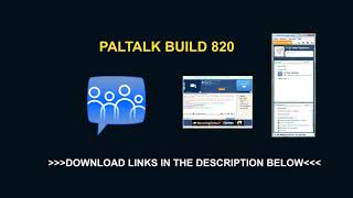 HOW TO GET OLD PALTALK NO UPDATE DOWNLOAD BEST MESSENGER 820 [upl. by Ennairak]