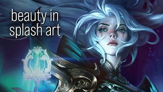 8 of the most beautiful splash arts in League of Legends [upl. by Africa]