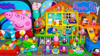 100 Minutes Satisfying with Unboxing Cute Peppa Pig House Playset Toys Collection ASMR  Review Toys [upl. by Eca95]