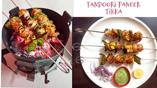 Easy Tandoori Paneer Tikka Recipe  तंदूरी पनीर टिक्का [upl. by Dareen279]