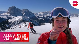 Val Gardena en de Sella Ronda skiën door de prachtige Dolomieten [upl. by Surdna]