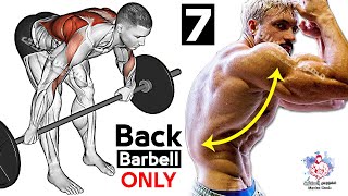 How to do Back Workout with Barbell Row [upl. by Corenda]