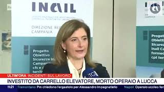 Campania Pomponio quotFermare gli infortuni sul lavoro con prevenzione e formazione mirataquot [upl. by Kcod844]