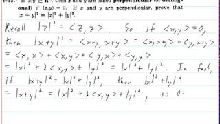 Spivak Chapter 1 Exercise 13 [upl. by Abra]