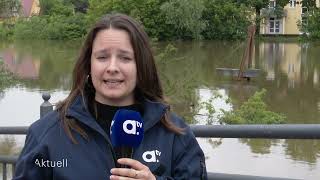 Hochwasser in Schwaben  Die Menschen bangen um ihr Zuhause [upl. by Wanfried]