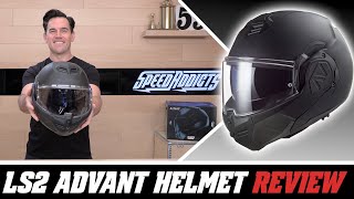 LS2 Advant Helmet Review at SpeedAddictscom [upl. by Skcirdnek436]