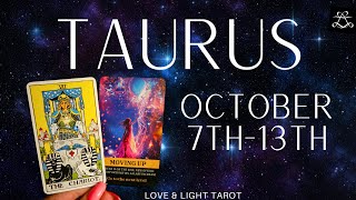 Taurus♉️OMG You Passed The Test Going To The Next Level✨️ October 713 [upl. by Kcolttam282]