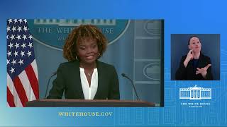 03012024 Press Briefing by Press Secretary Karine JeanPierre and John Kirby [upl. by Ellebanna]