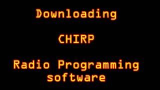 Downloading CHIRP radio programming software [upl. by Hogue]