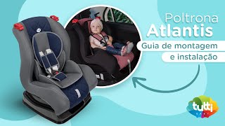 Como instalar a Poltrona Atlantis no carro  Grupo I e II [upl. by Holmann]