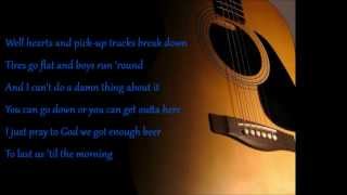 Damn Thing Pistol Annies Lyrics [upl. by Ciredor]